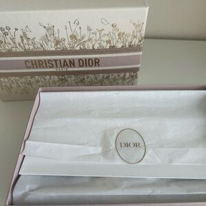 Christian Dior box and bag